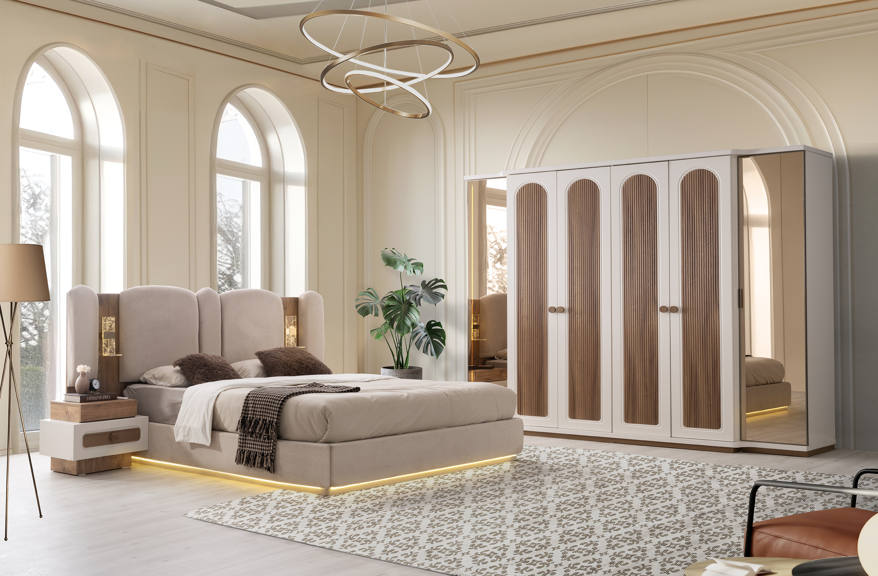 Kubbe Bedroom Set